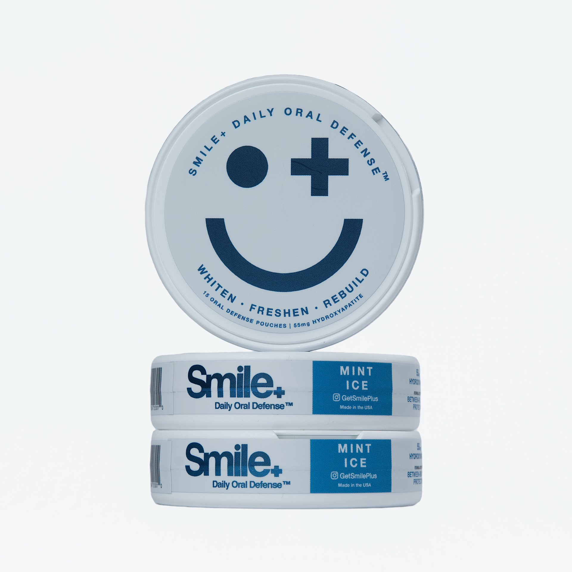 Smile+ Daily Whitening Pouches — Oral Care Pouches | Zero Caffeine