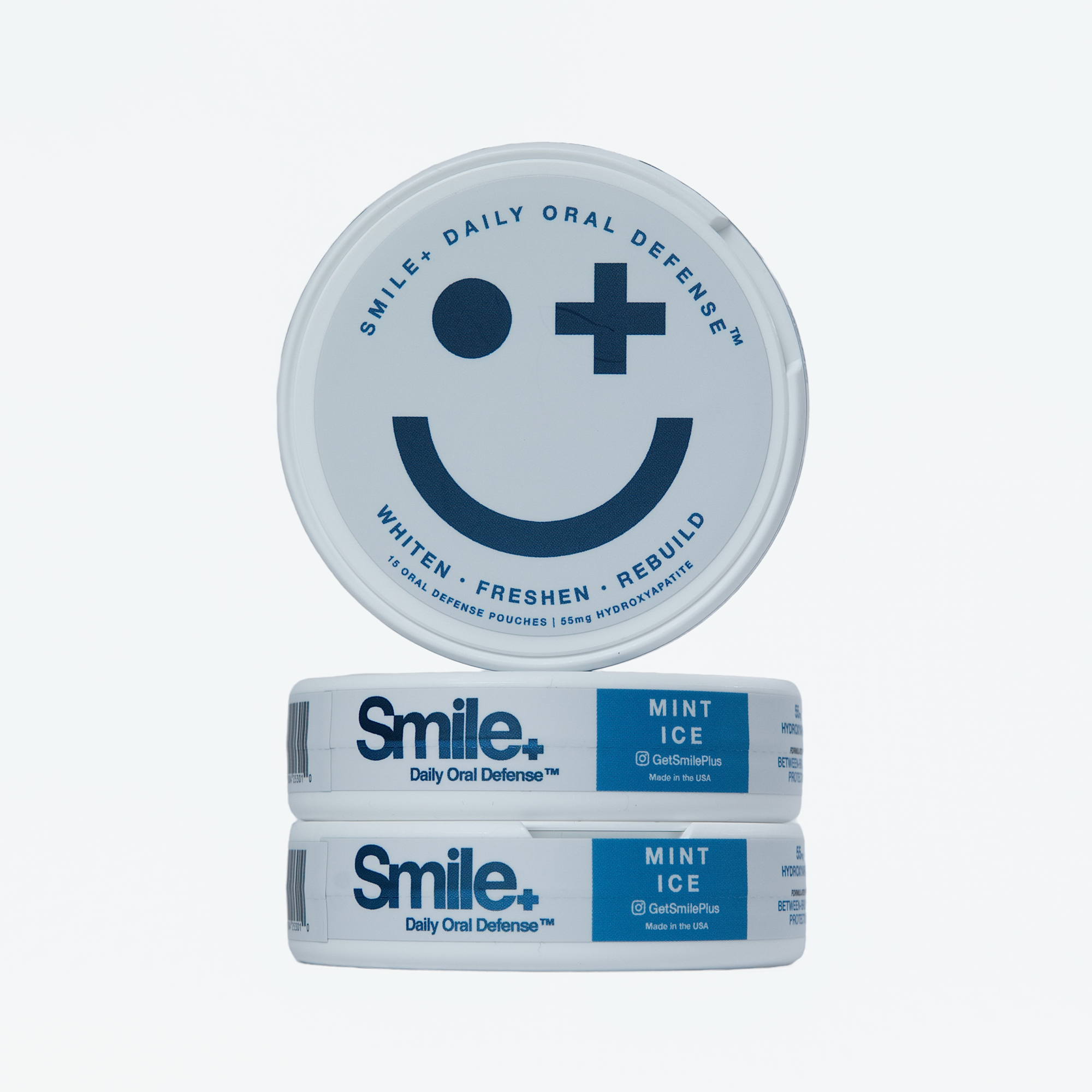 Smile+ Daily Whitening Pouches — Oral Care Pouches | Zero Caffeine