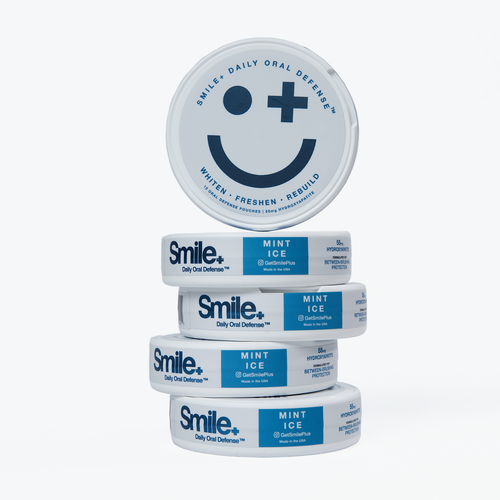 Smile+ Daily Whitening Pouches — Oral Care Pouches | Zero Caffeine